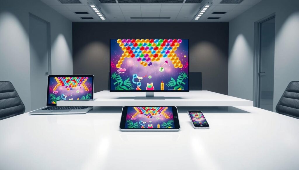 Bubble Shooter Pro on multiple devices
