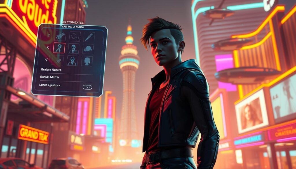Grand Vegas Simulator character customization