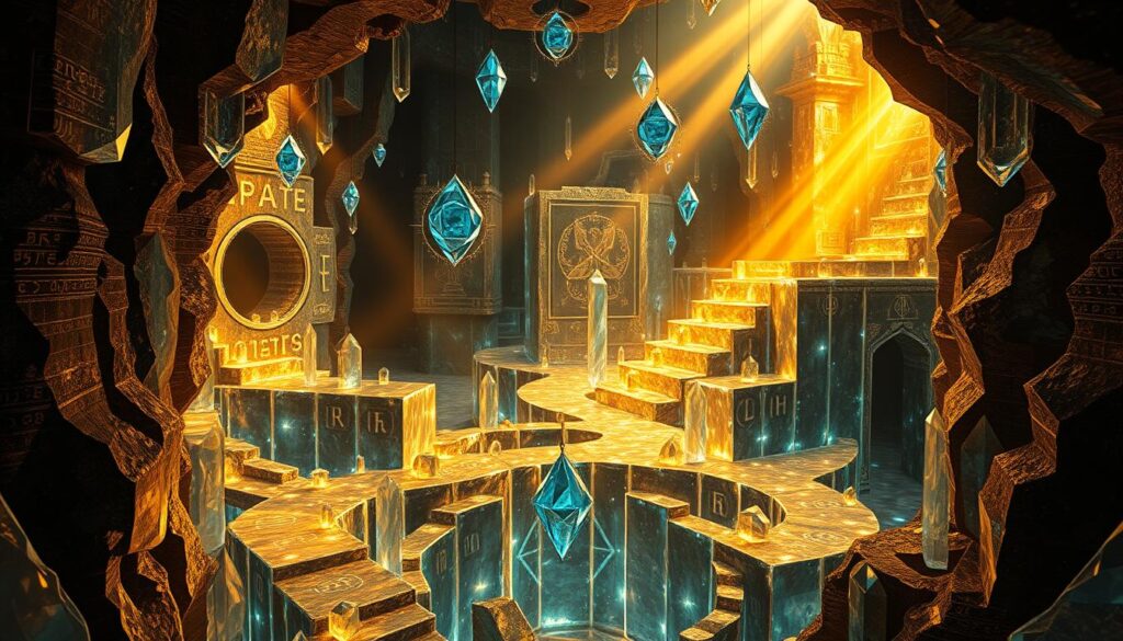 crystal puzzles