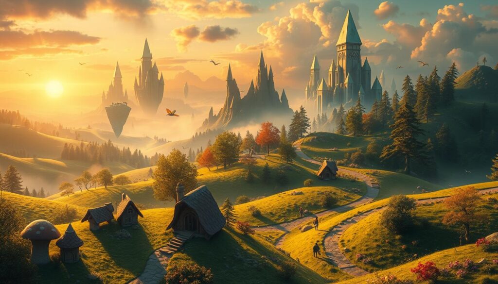 magical worlds