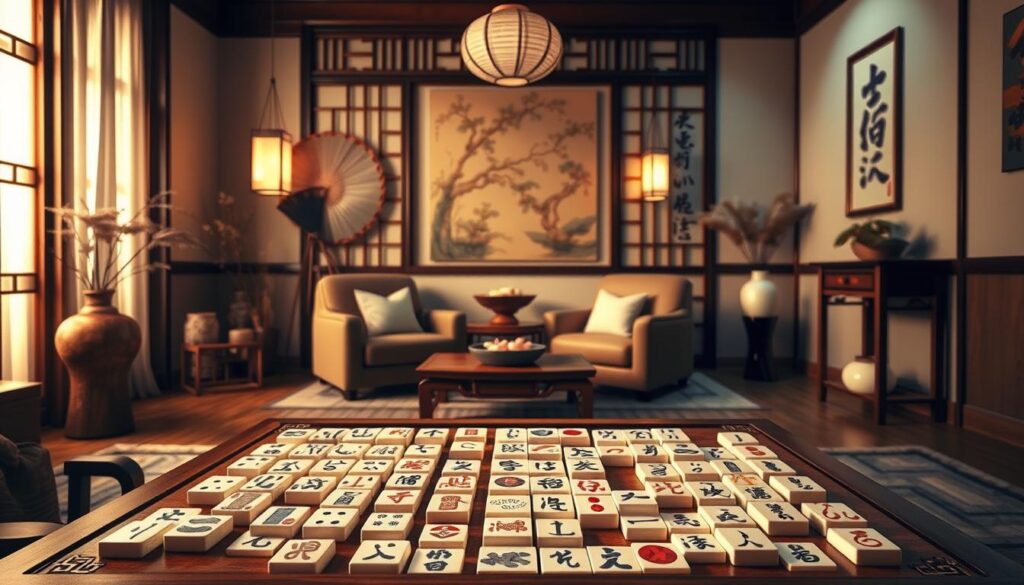 relaxing mahjong themes