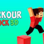 Parkour Block 2: Precision Jumps in a Pixelated Void