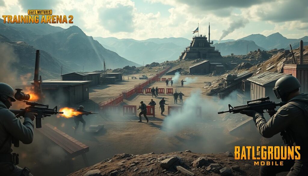 PUBG Mobile combat skills training